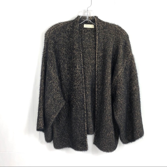 Anthropologie Sweaters - Anthropologie Sleeping On Snow Metallic Cardigan